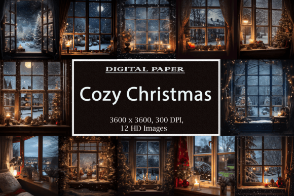 Cozy Christmas Digital Papers: Beyond the Festive Surface