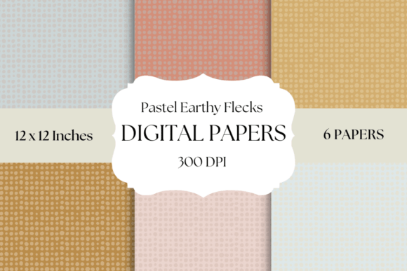 Discover the Tranquil Appeal of Pastel Earthy Flecks