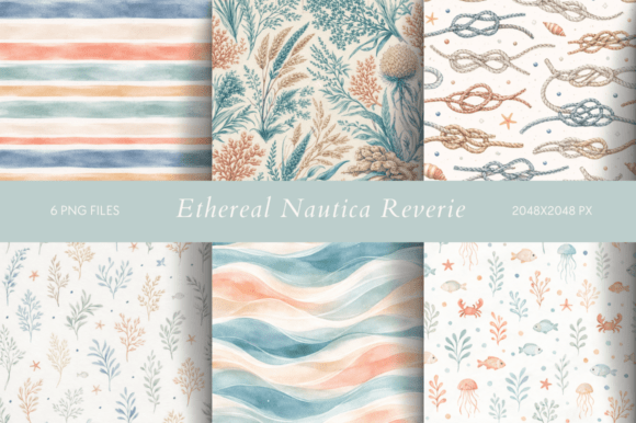 Ethereal Nautica Reverie: A Coastal Collection for Modern Design