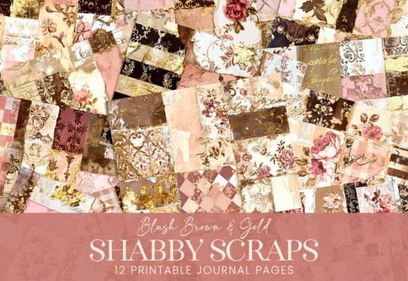 Shabby Chic Pattern Sampler Blush Brown: A Designer's Guide