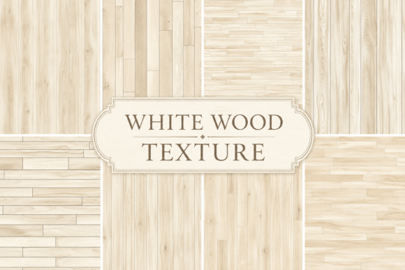 White Wood Background: Wildflower Prairie Junk Journal Digital Paper